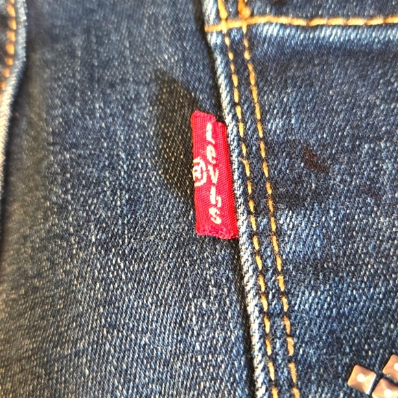 Levi's 512 Perfectly Slimming Bootcut Jeans - Deep Blue - Picture 6 of 12